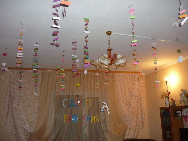 1 годик. Вот так мы украсили комнату нашей принцессе Зои!