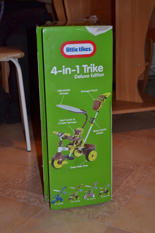 Велик! Пришёл! Фотоотчёт!  Отзыв о Little Tikes 4 в 1.