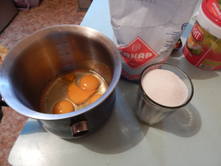 манник с майонезом.