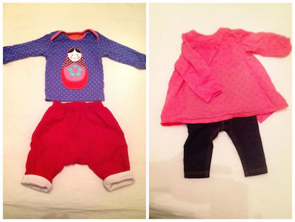 Гардероб весна-лето 2014 от 3 до 9 месяцев :)