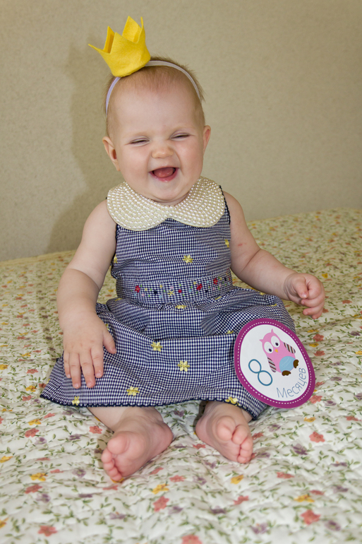 Кирочка и её 8 месяц! (Запоздалый отчет)