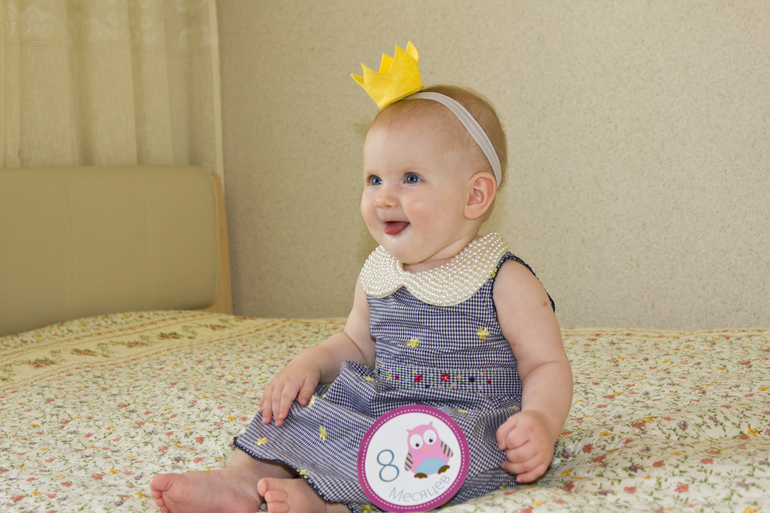 Кирочка и её 8 месяц! (Запоздалый отчет)