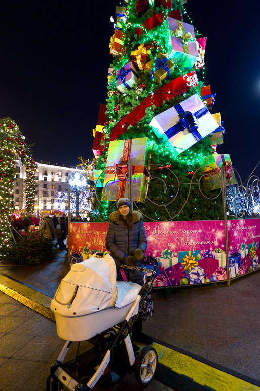 Прогулка по рождественской Москве!