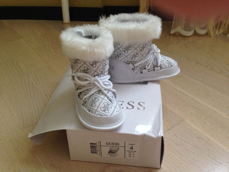 Сапожки Guess 19 р ранняя зима укисекс 2900 руб