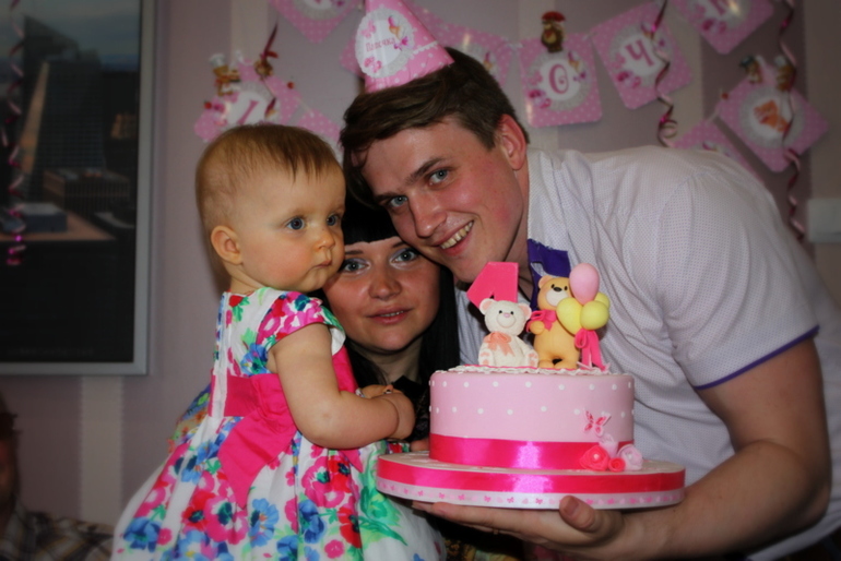 Годик нашей Доченьки***