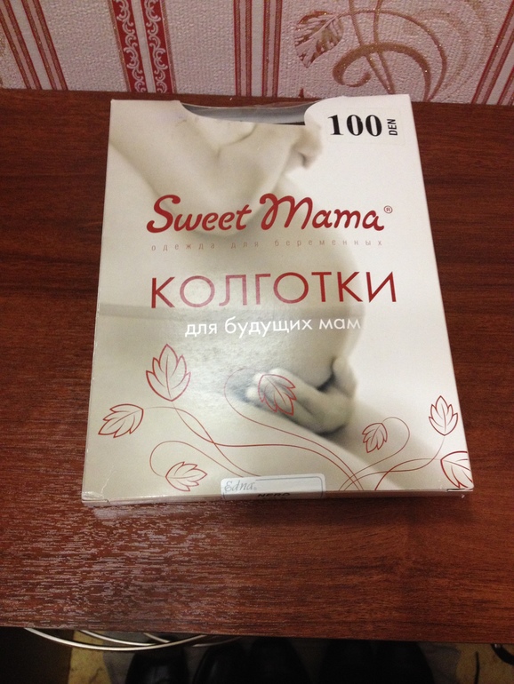 Новые Колготки для будущих мам Sweet Mama р.5(черные)-300руб.