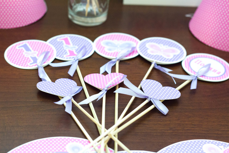 День рождения в стиле бабочка!