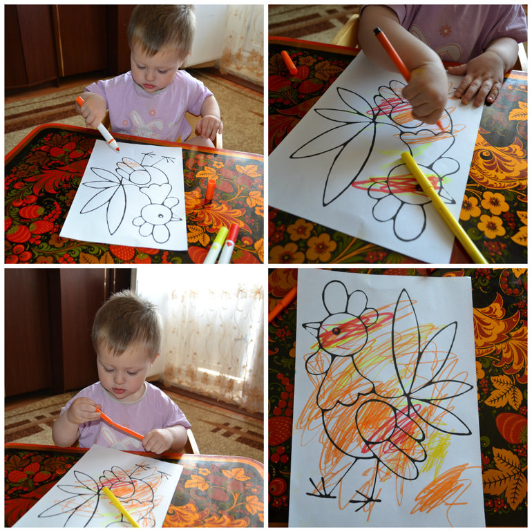 ТЗ Курица, петух, цыпленок