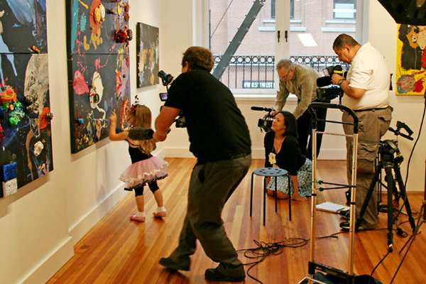 Из мира рекордов: Аэлита Андре – самая юная профессиональная художница в мире