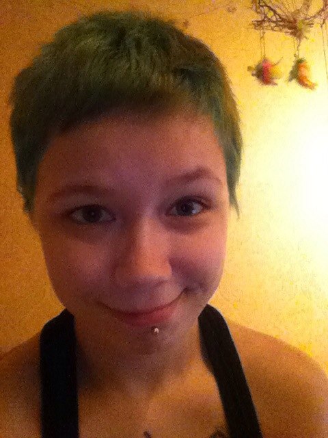 Покрасилась )