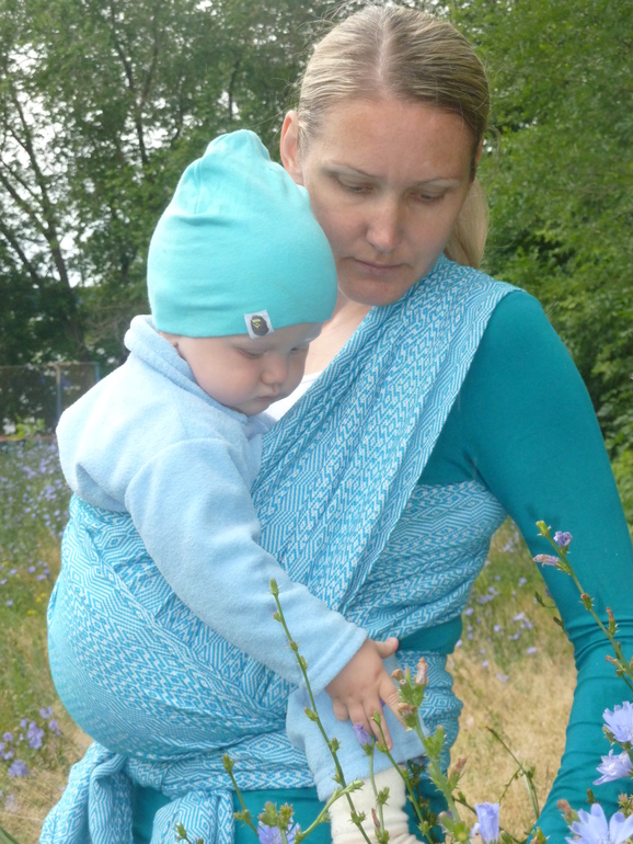 Heartiness arrakis turquoise, хлопок/шёлк