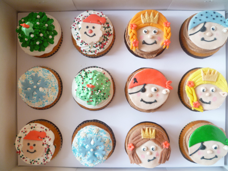 Капкейки разные