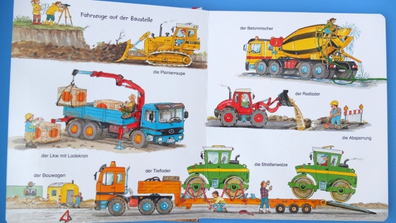 Книги про машинки и другую технику, которые мы читаем в 1г.5м.