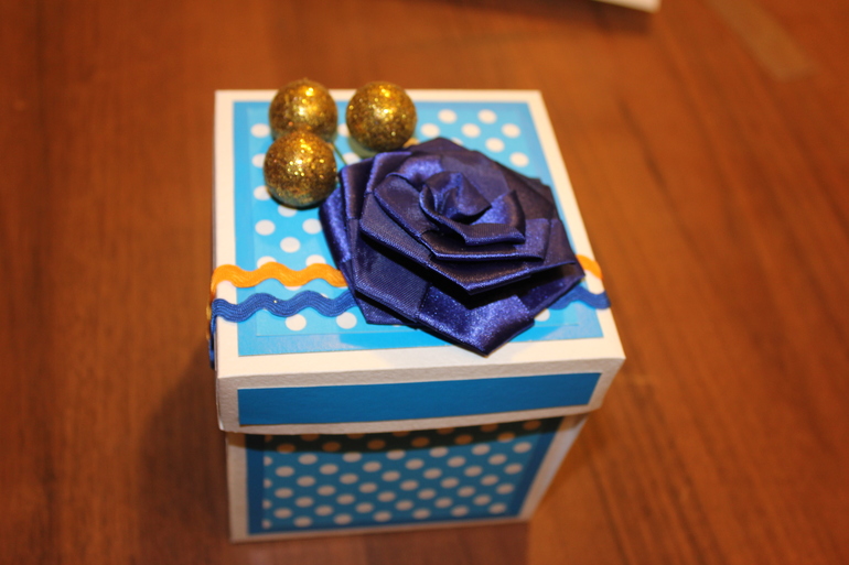 Коробочка на свадьбу для моей подруги