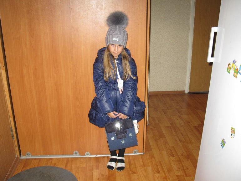 Выгуливали сегодня полосочки: шарфик и конечно же сумочку)))