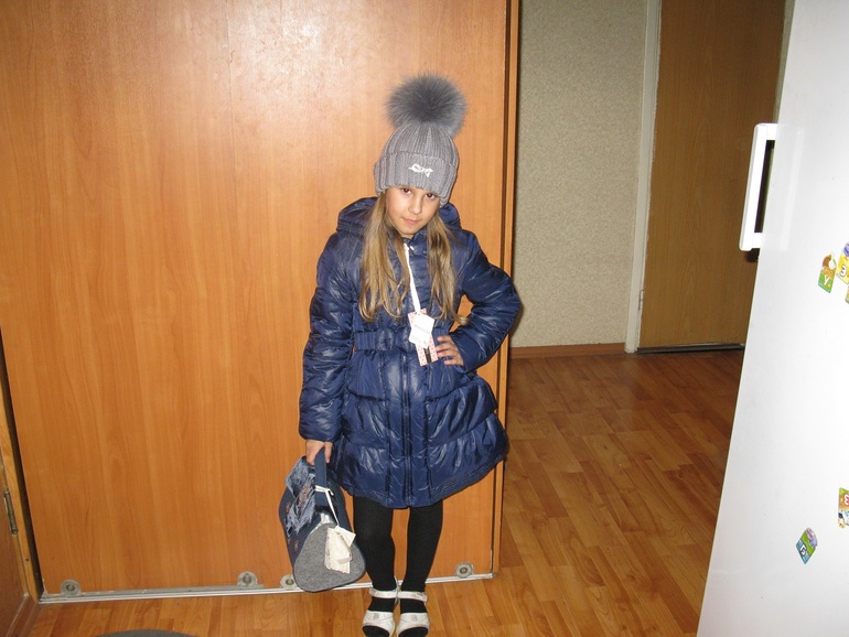 Выгуливали сегодня полосочки: шарфик и конечно же сумочку)))