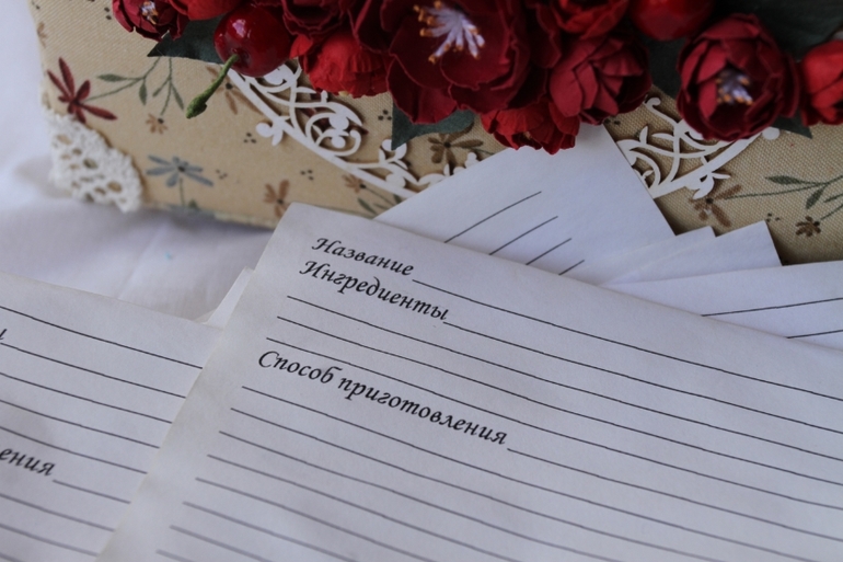 Кулинарная коробочка и магнит