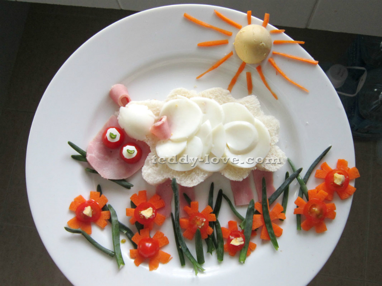 340 фотоидей для украшения еды. Как красиво подать еду, чтобы ребенок хорошо ел.