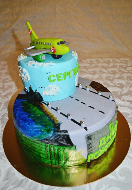 Торт для летчика.