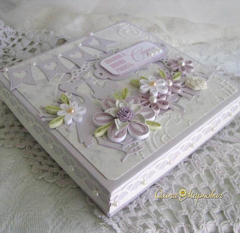 Лавандовые коробочки