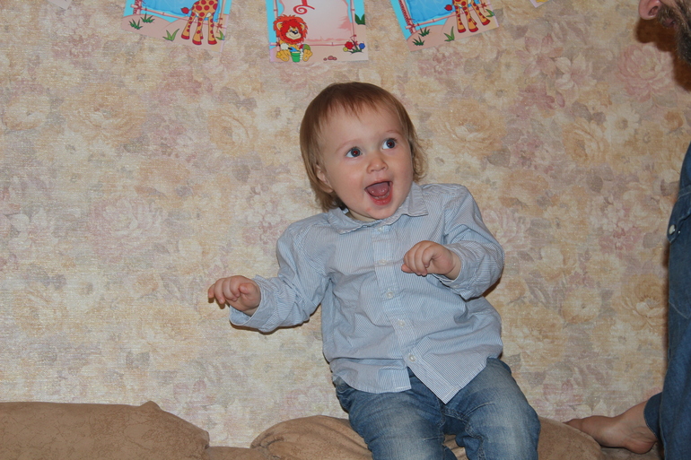 Первый День Рождения маленького Льва