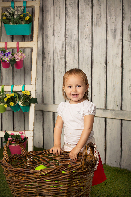 Детский пасхальный фотопроект