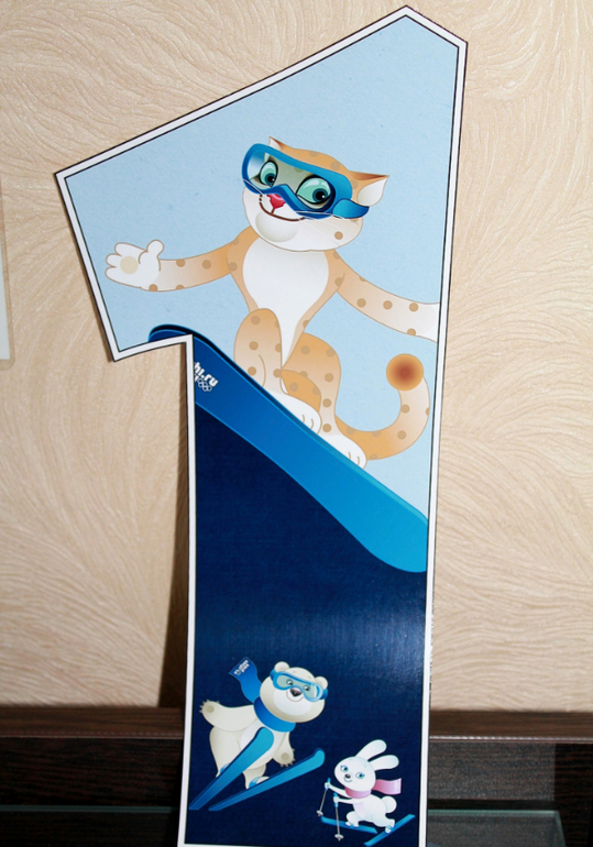 оформление в стиле олимпиады 2014