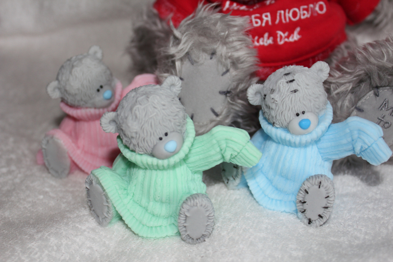 Теддики ко Дню влюбленных