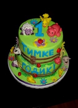 Тортик детский, не получилось так, как хотелось(((