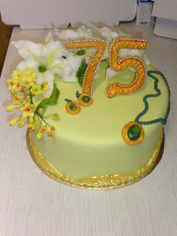 Торт на юбилей.