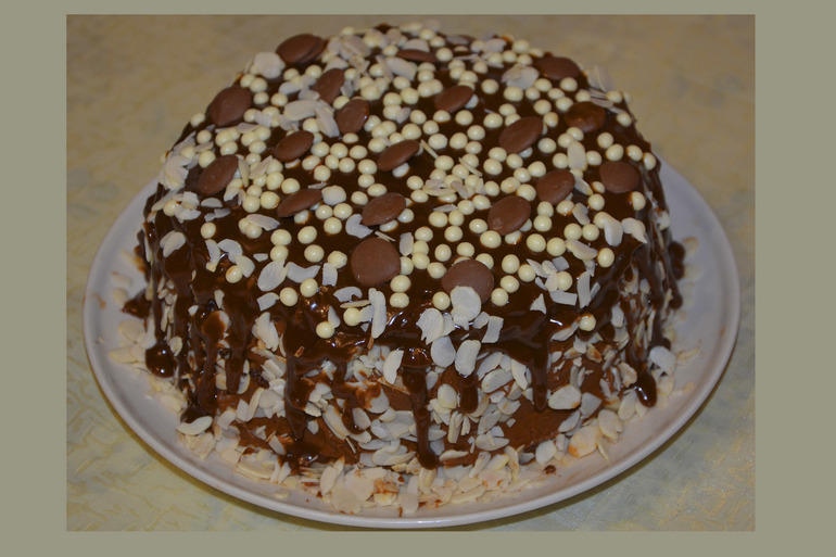 Очень шоколадный торт