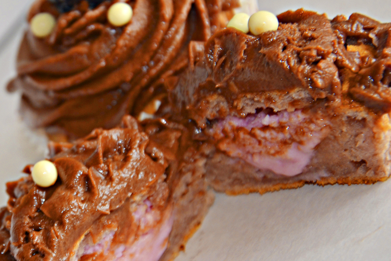 Шоколад +малина...