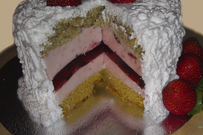 Вкусный летний торт