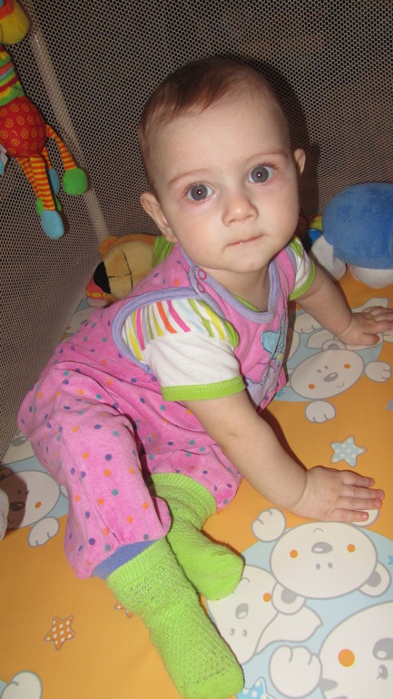 Почти 7 месяцев Дмитрию.