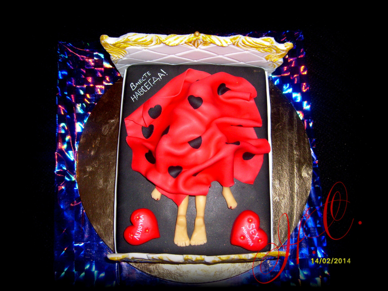 Торт кровать