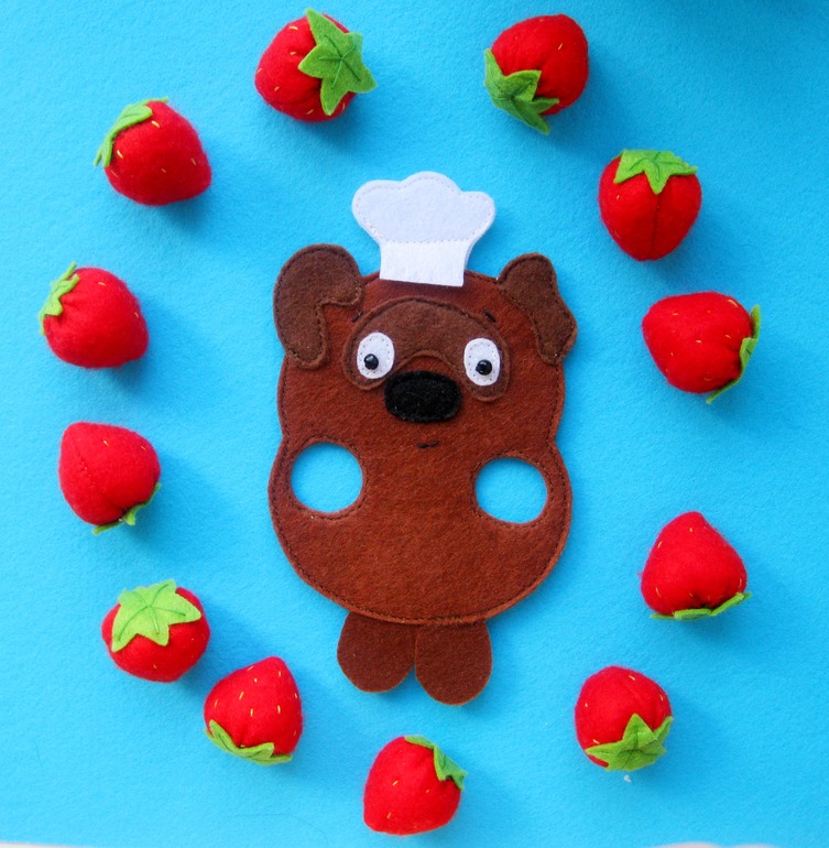 Развивающая игра "Поваренок Винни пух"))