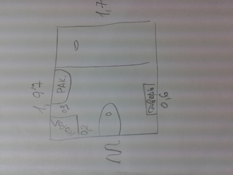 Помогите с размещением в ванной