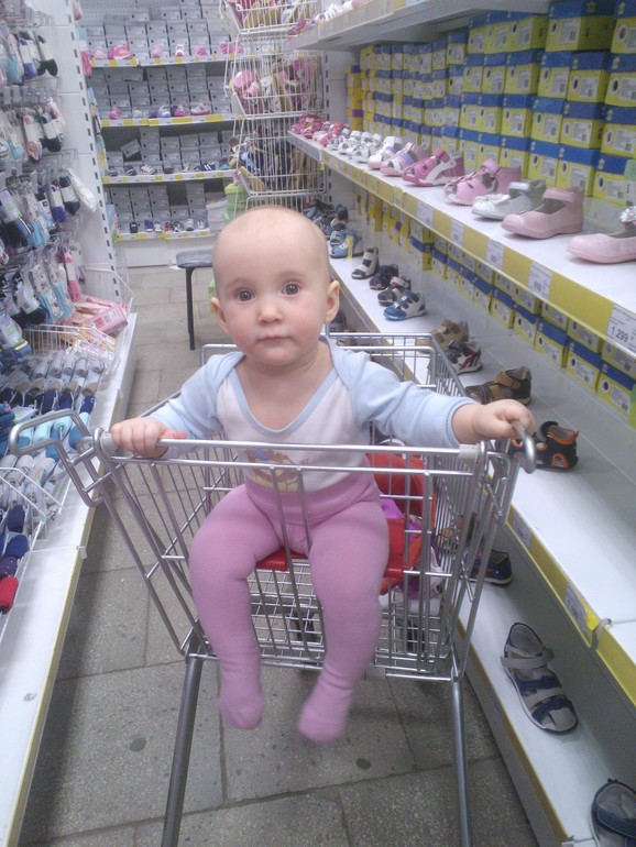 Малинке 9 месяцев!