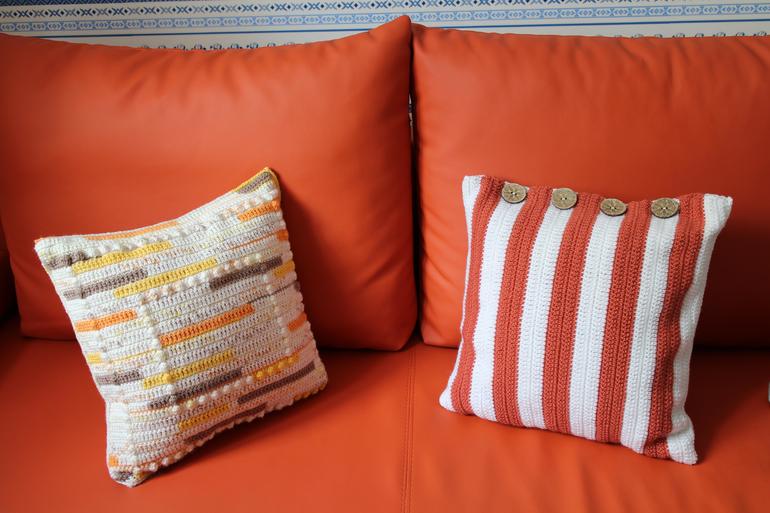 Подушки в дизайнерском исполнении