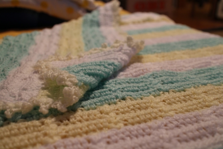 Детский плед в приданное!