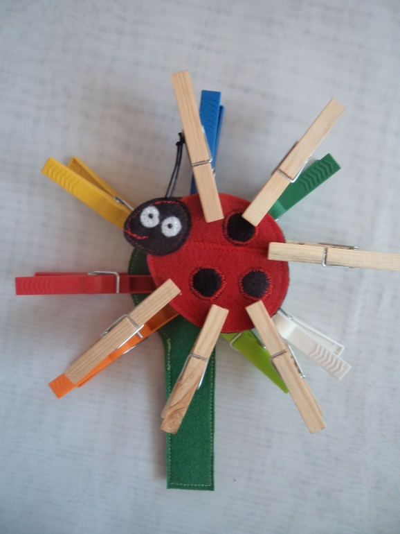 Фетровый набор для игр с прищепками (обновлённый)