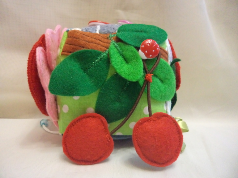 Развивающий мини-кубик №2