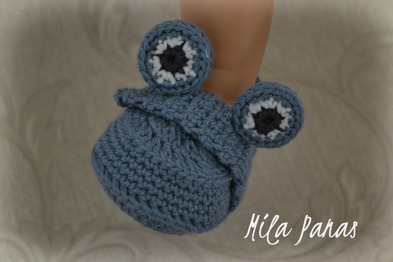 Пинетки "На полянке лягушата"