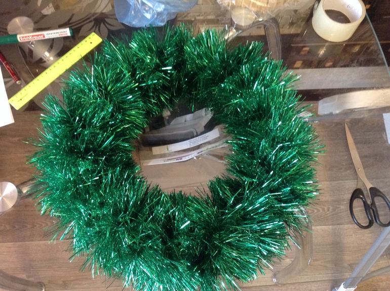 Новогодний веночек