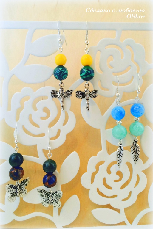 Летняя коллекция серег