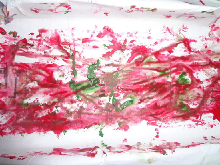 Рисование мячиками