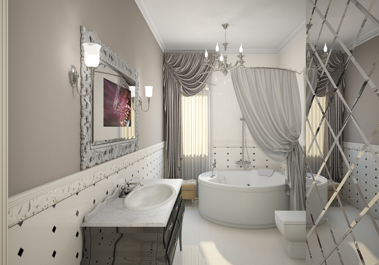 Круглая ванна.Нужен совет!