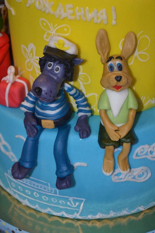 Торт для маленького любителя советских мультиков