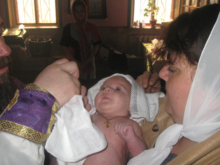 крестины Стеши=)))