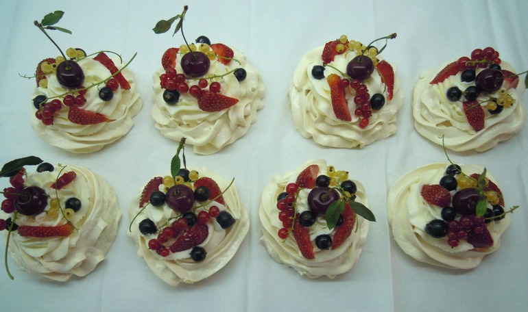 Пирожные "Павлова"